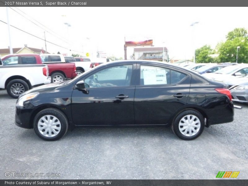 Super Black / Charcoal 2017 Nissan Versa S