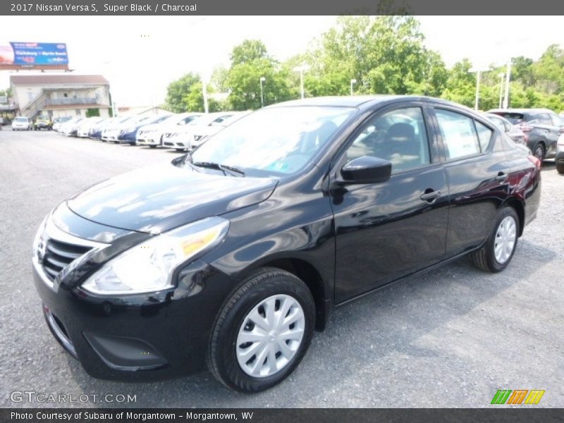 Super Black / Charcoal 2017 Nissan Versa S