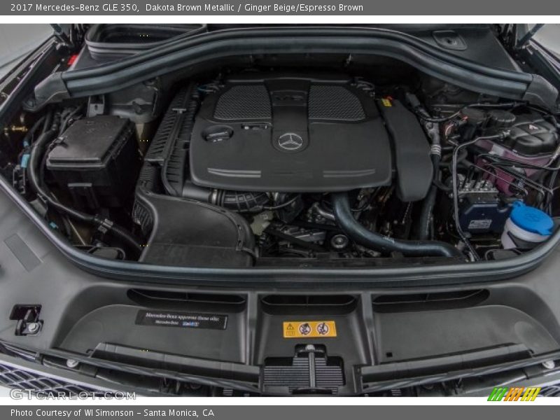 Dakota Brown Metallic / Ginger Beige/Espresso Brown 2017 Mercedes-Benz GLE 350