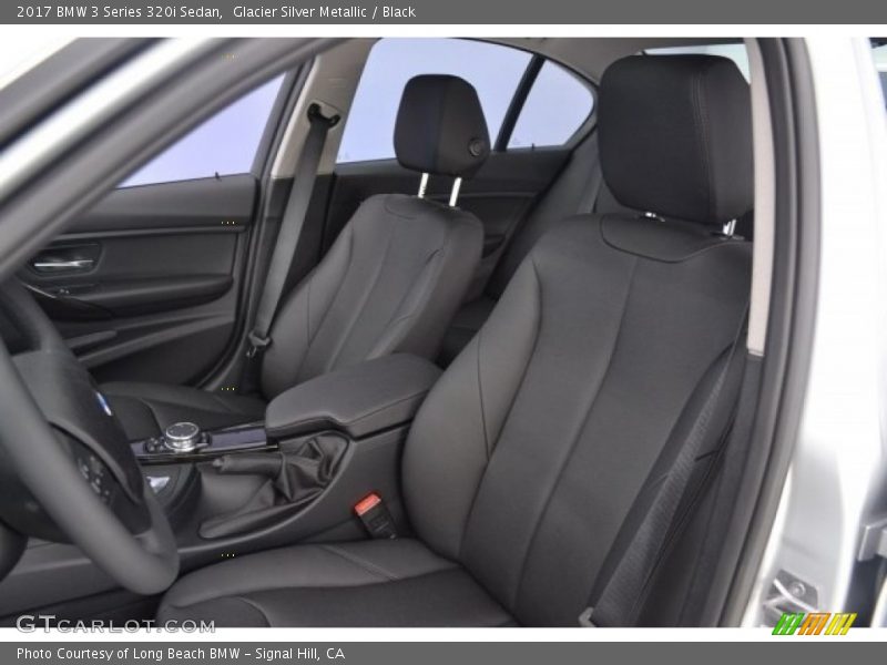 Glacier Silver Metallic / Black 2017 BMW 3 Series 320i Sedan