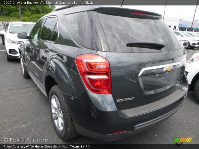 Nightfall Gray Metallic / Jet Black 2017 Chevrolet Equinox LT