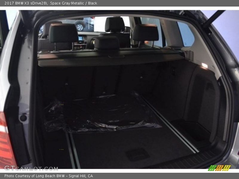 Space Gray Metallic / Black 2017 BMW X3 sDrive28i