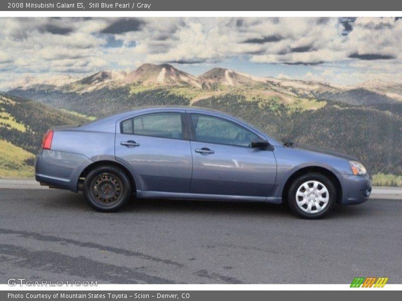 Still Blue Pearl / Gray 2008 Mitsubishi Galant ES