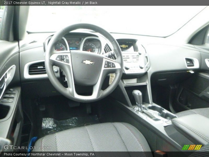 Nightfall Gray Metallic / Jet Black 2017 Chevrolet Equinox LT