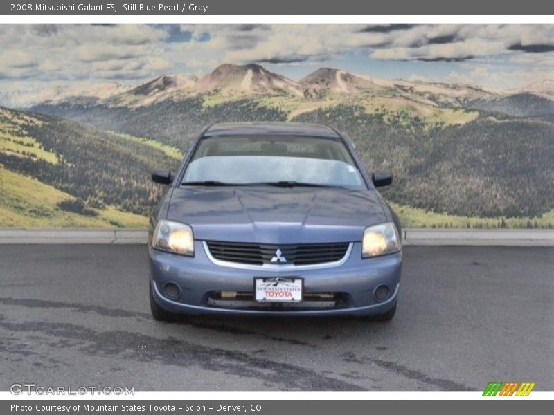 Still Blue Pearl / Gray 2008 Mitsubishi Galant ES