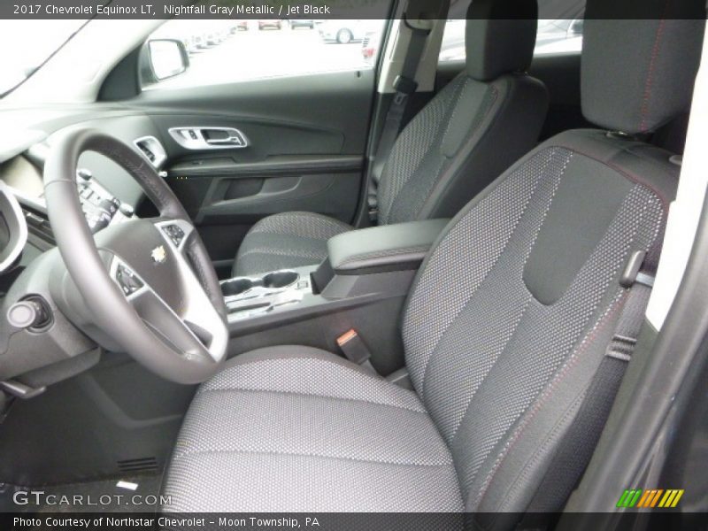 Nightfall Gray Metallic / Jet Black 2017 Chevrolet Equinox LT