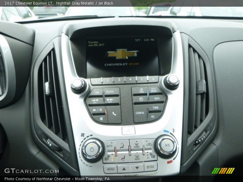Nightfall Gray Metallic / Jet Black 2017 Chevrolet Equinox LT