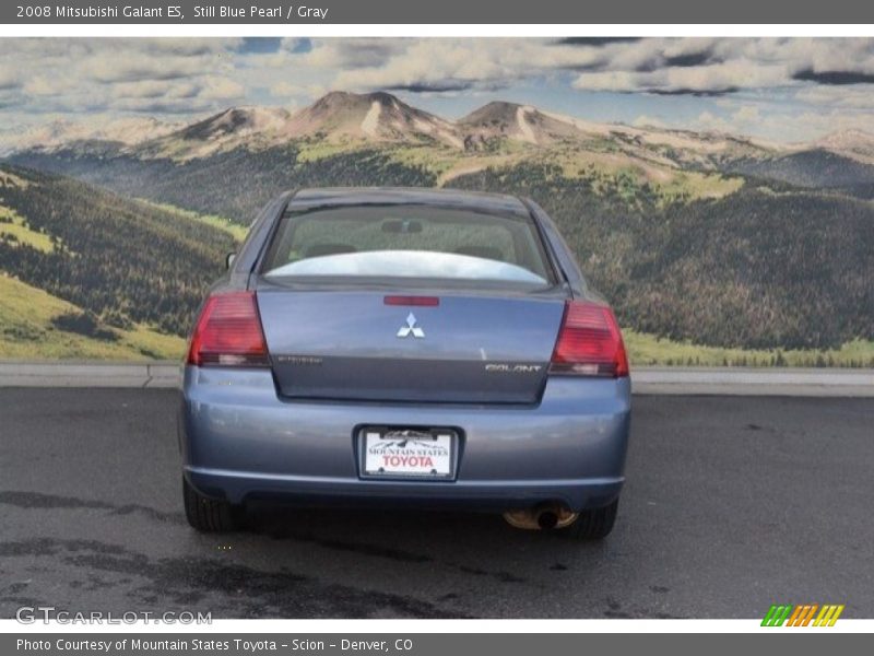 Still Blue Pearl / Gray 2008 Mitsubishi Galant ES