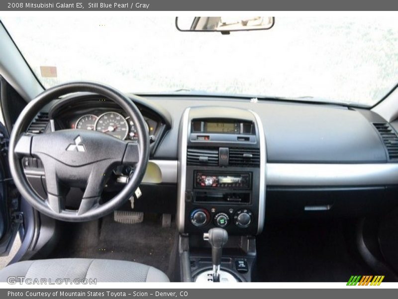 Still Blue Pearl / Gray 2008 Mitsubishi Galant ES