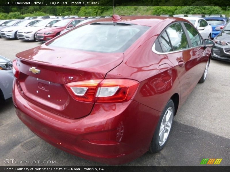 Cajun Red Tintcoat / Jet Black 2017 Chevrolet Cruze LT