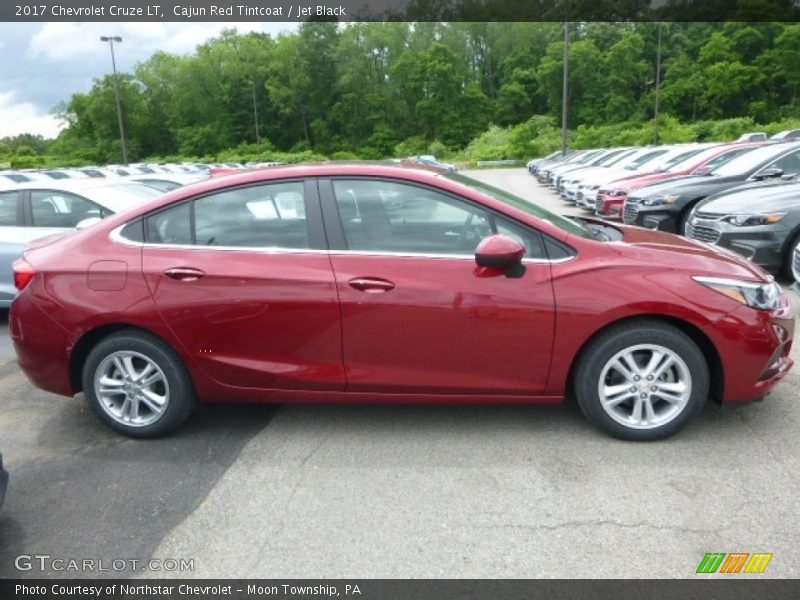 Cajun Red Tintcoat / Jet Black 2017 Chevrolet Cruze LT