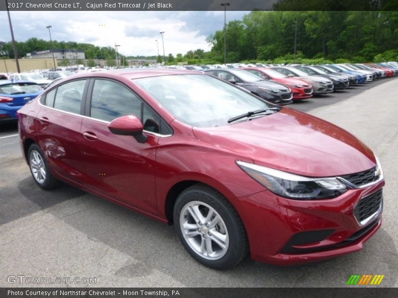 Cajun Red Tintcoat / Jet Black 2017 Chevrolet Cruze LT