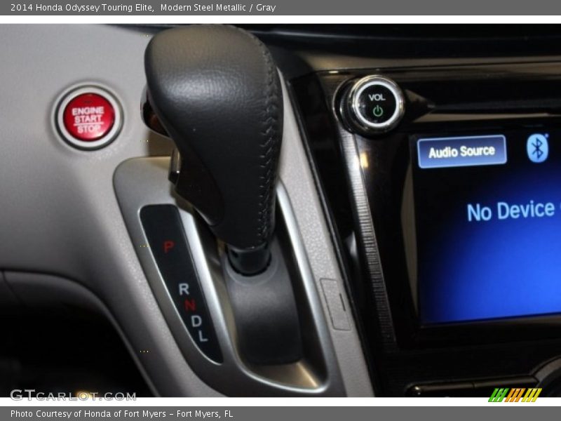 Modern Steel Metallic / Gray 2014 Honda Odyssey Touring Elite