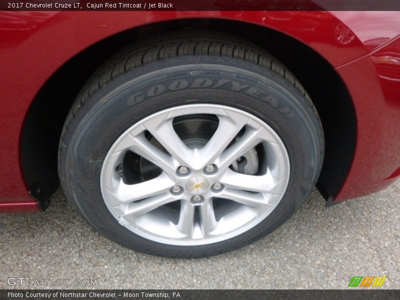 Cajun Red Tintcoat / Jet Black 2017 Chevrolet Cruze LT