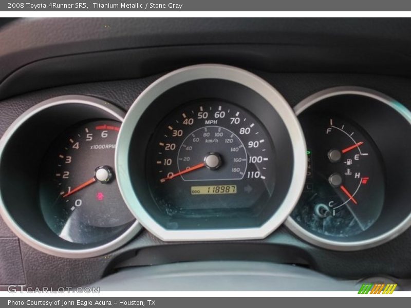 Titanium Metallic / Stone Gray 2008 Toyota 4Runner SR5