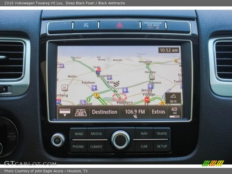 Deep Black Pearl / Black Anthracite 2016 Volkswagen Touareg V6 Lux