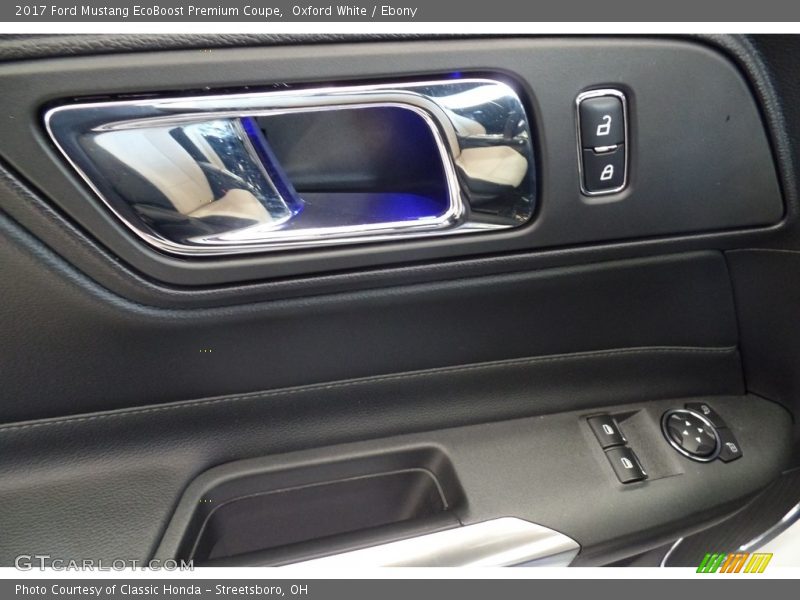 Oxford White / Ebony 2017 Ford Mustang EcoBoost Premium Coupe