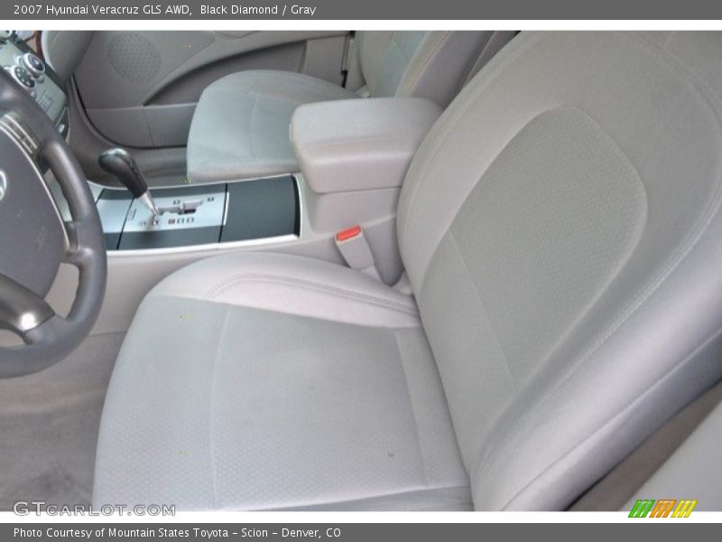 Black Diamond / Gray 2007 Hyundai Veracruz GLS AWD