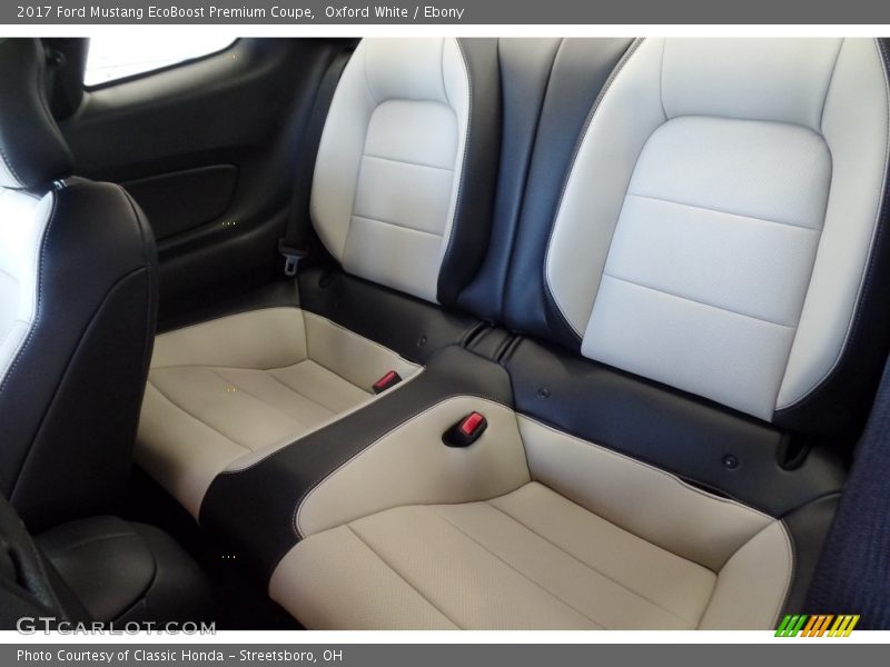 Oxford White / Ebony 2017 Ford Mustang EcoBoost Premium Coupe