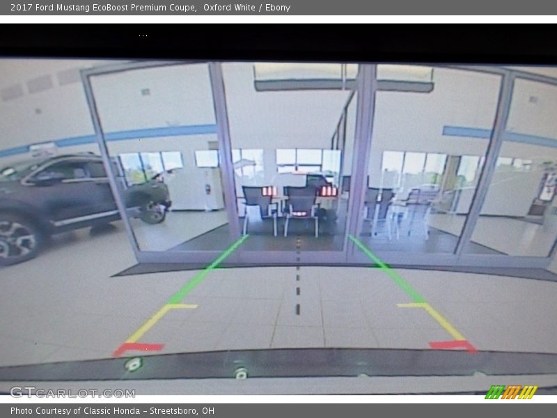 Oxford White / Ebony 2017 Ford Mustang EcoBoost Premium Coupe