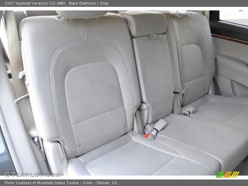 Black Diamond / Gray 2007 Hyundai Veracruz GLS AWD