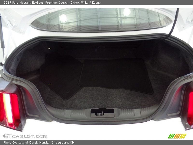 Oxford White / Ebony 2017 Ford Mustang EcoBoost Premium Coupe