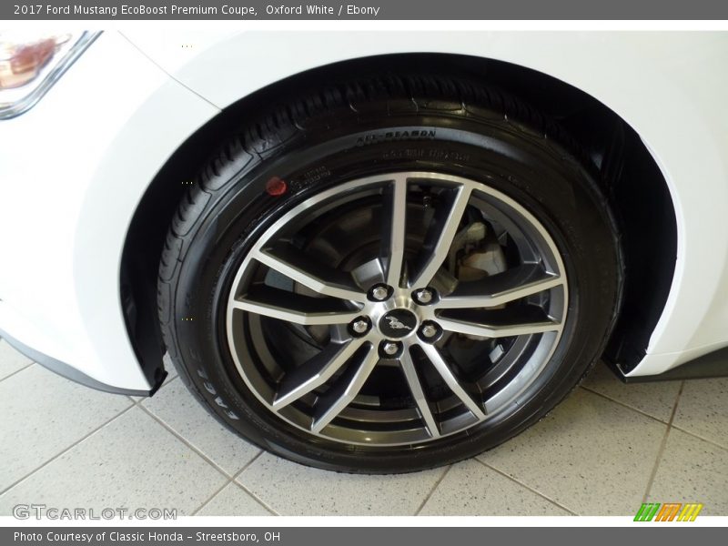 Oxford White / Ebony 2017 Ford Mustang EcoBoost Premium Coupe