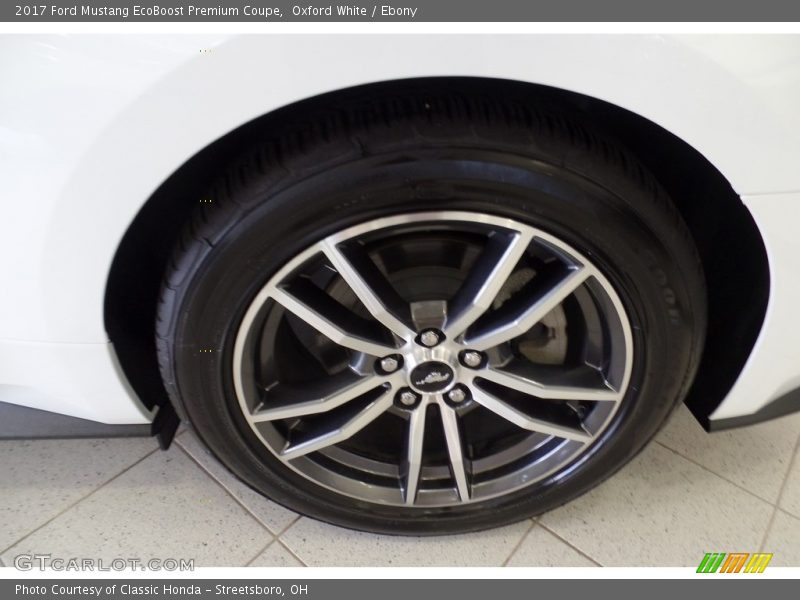 Oxford White / Ebony 2017 Ford Mustang EcoBoost Premium Coupe