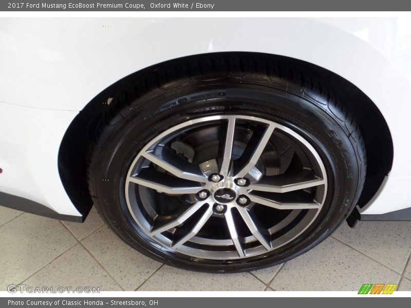 Oxford White / Ebony 2017 Ford Mustang EcoBoost Premium Coupe
