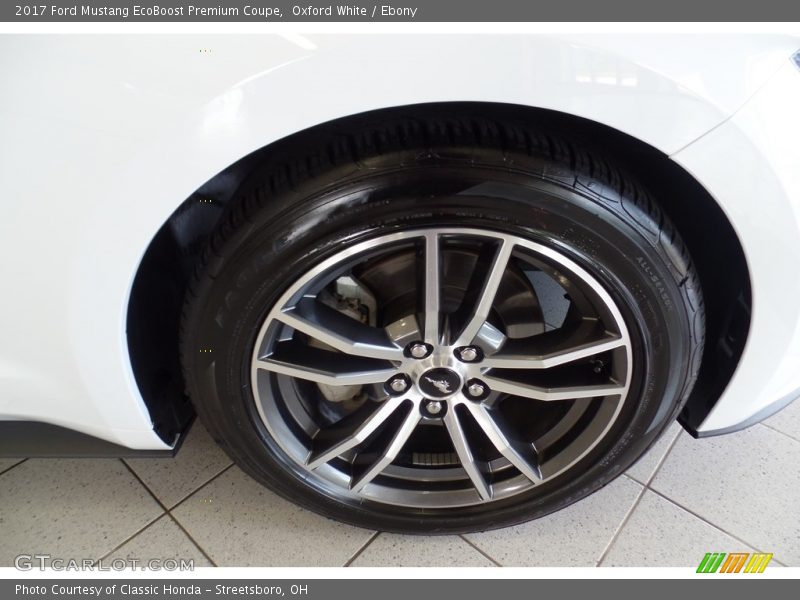 Oxford White / Ebony 2017 Ford Mustang EcoBoost Premium Coupe