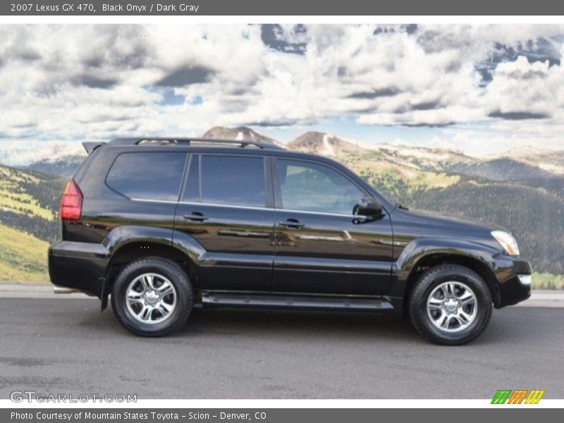 Black Onyx / Dark Gray 2007 Lexus GX 470