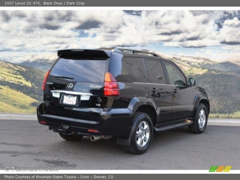 Black Onyx / Dark Gray 2007 Lexus GX 470