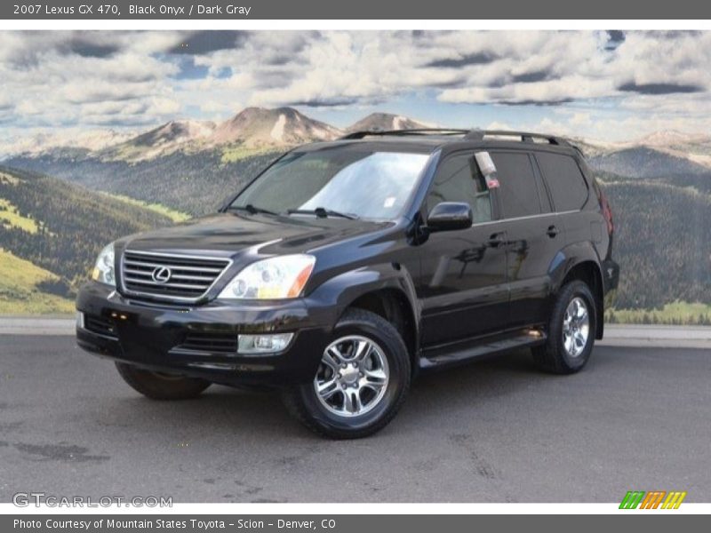 Black Onyx / Dark Gray 2007 Lexus GX 470