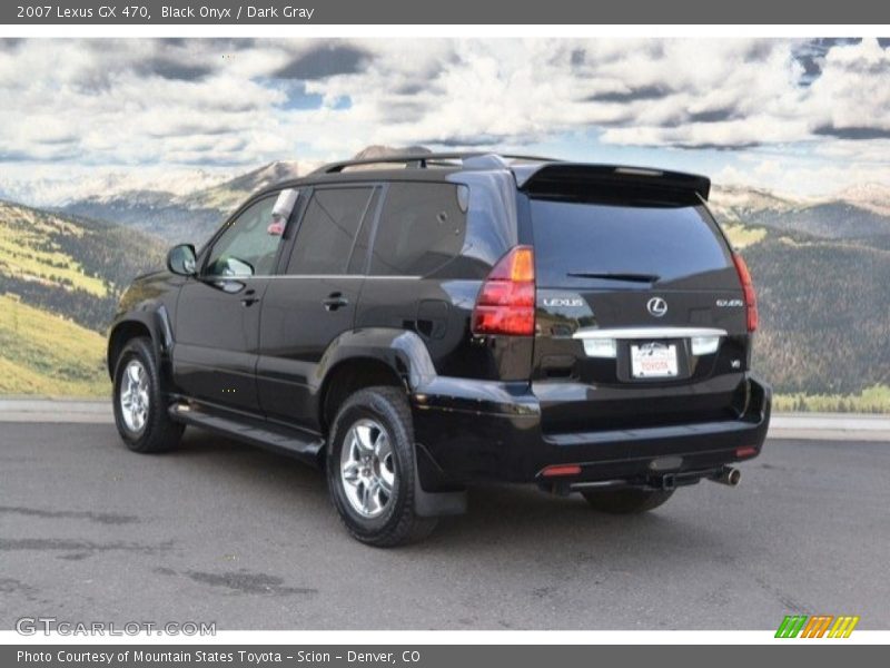Black Onyx / Dark Gray 2007 Lexus GX 470