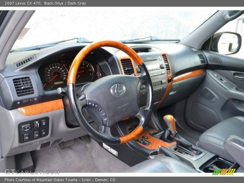 Black Onyx / Dark Gray 2007 Lexus GX 470