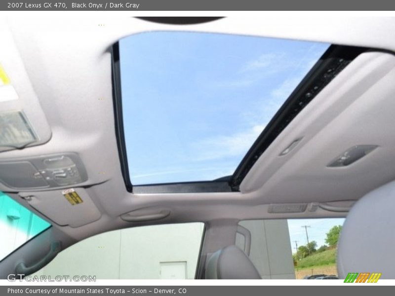 Black Onyx / Dark Gray 2007 Lexus GX 470