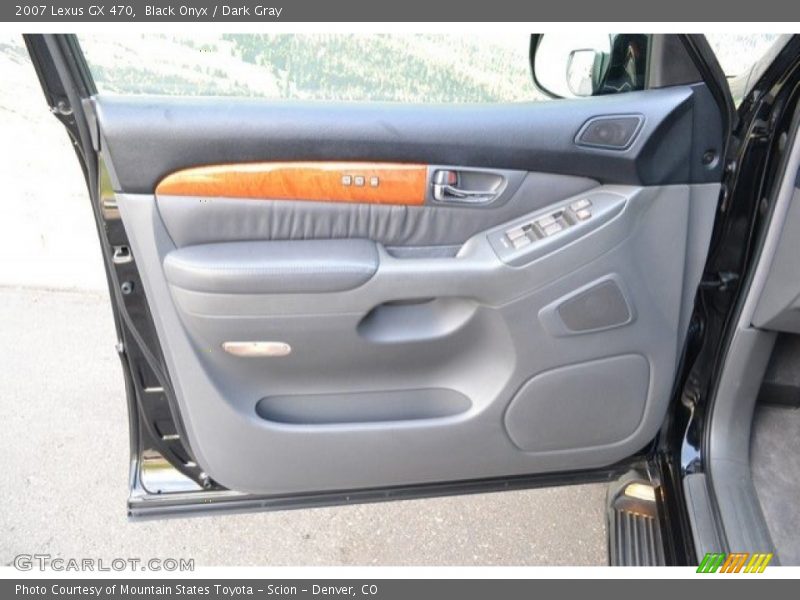 Black Onyx / Dark Gray 2007 Lexus GX 470