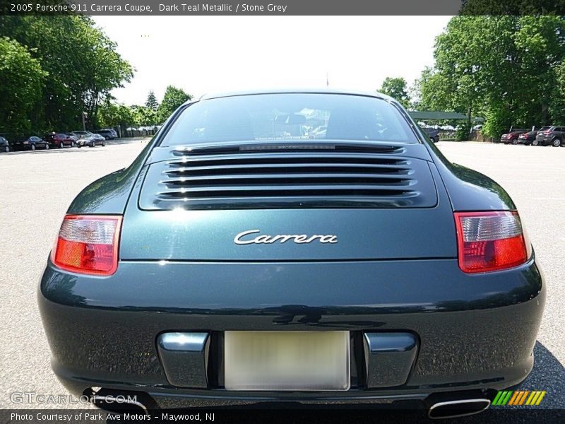 Dark Teal Metallic / Stone Grey 2005 Porsche 911 Carrera Coupe