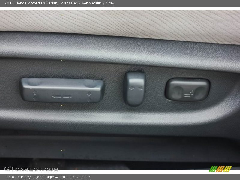 Alabaster Silver Metallic / Gray 2013 Honda Accord EX Sedan