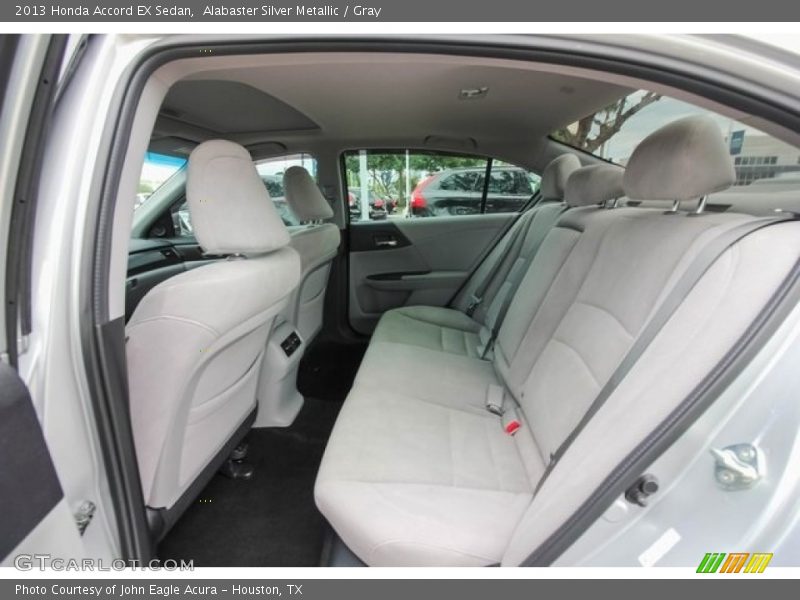 Alabaster Silver Metallic / Gray 2013 Honda Accord EX Sedan