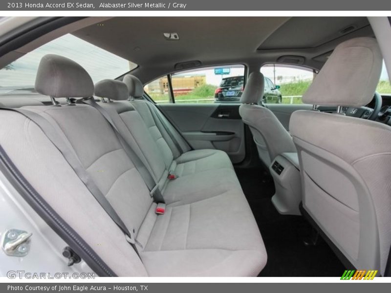 Alabaster Silver Metallic / Gray 2013 Honda Accord EX Sedan