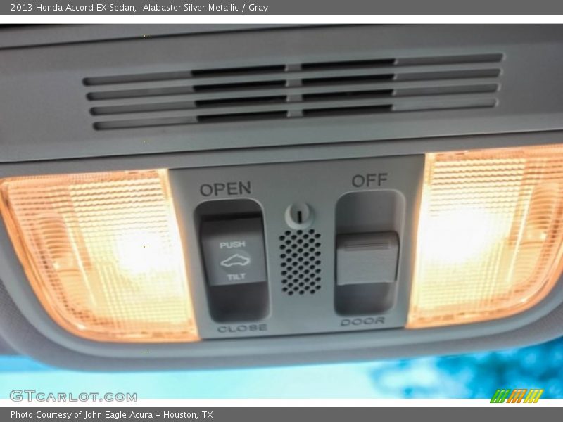 Alabaster Silver Metallic / Gray 2013 Honda Accord EX Sedan