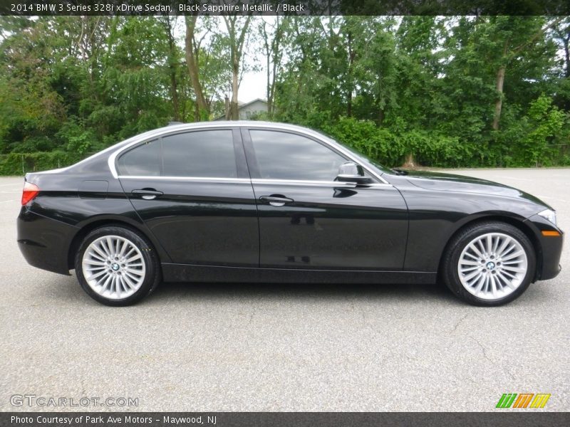 Black Sapphire Metallic / Black 2014 BMW 3 Series 328i xDrive Sedan