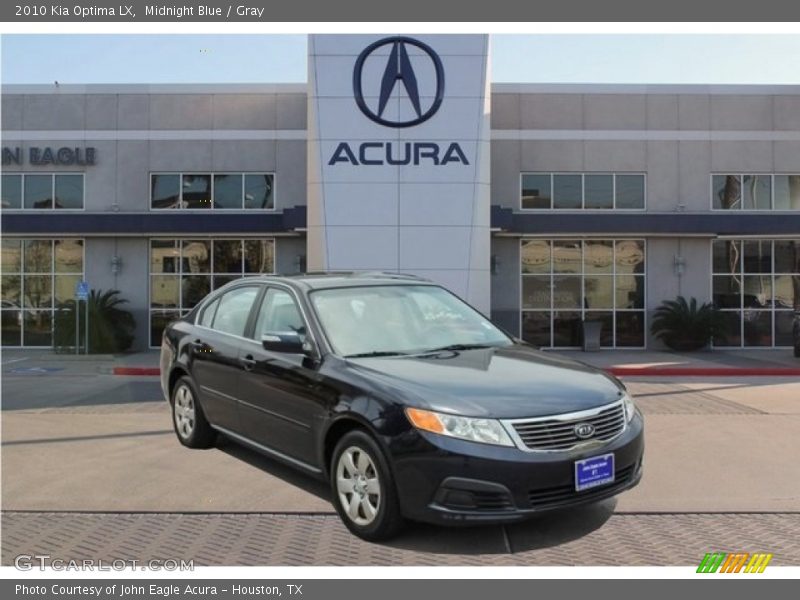 Midnight Blue / Gray 2010 Kia Optima LX