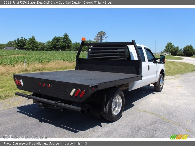 Oxford White / Steel 2012 Ford F350 Super Duty XLT Crew Cab 4x4 Dually