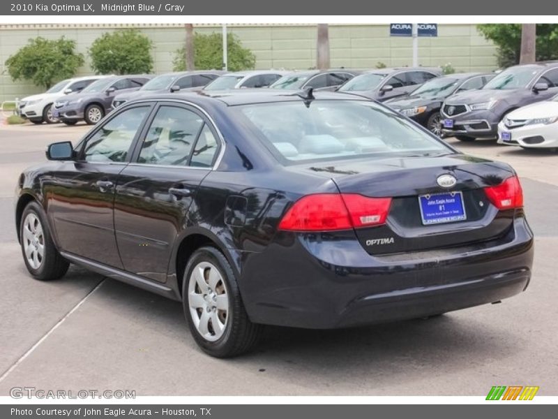 Midnight Blue / Gray 2010 Kia Optima LX