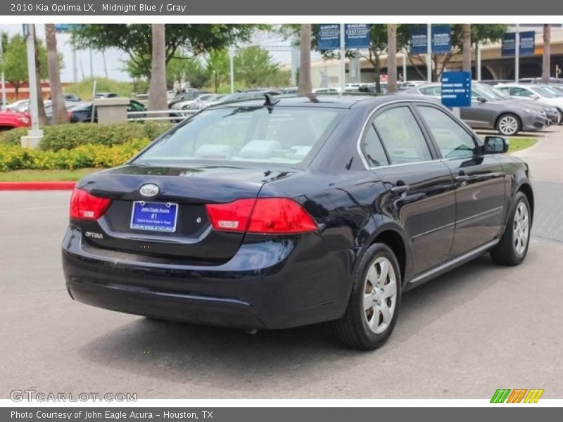 Midnight Blue / Gray 2010 Kia Optima LX