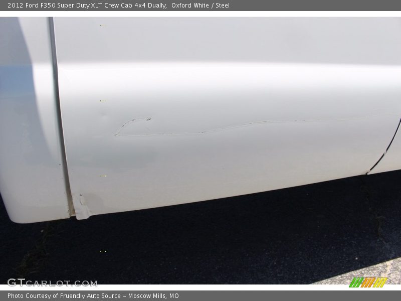 Oxford White / Steel 2012 Ford F350 Super Duty XLT Crew Cab 4x4 Dually