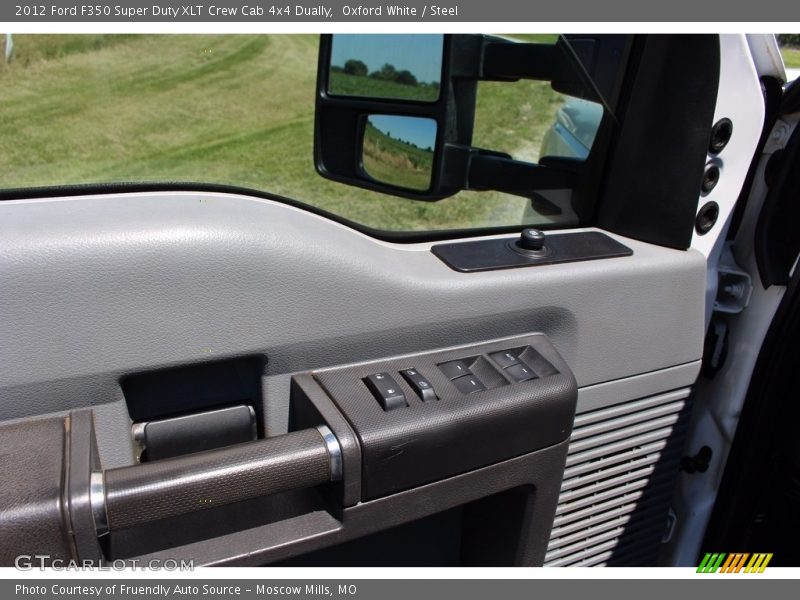 Oxford White / Steel 2012 Ford F350 Super Duty XLT Crew Cab 4x4 Dually