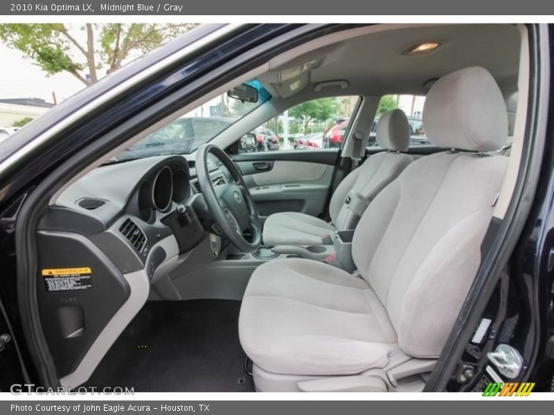 Midnight Blue / Gray 2010 Kia Optima LX